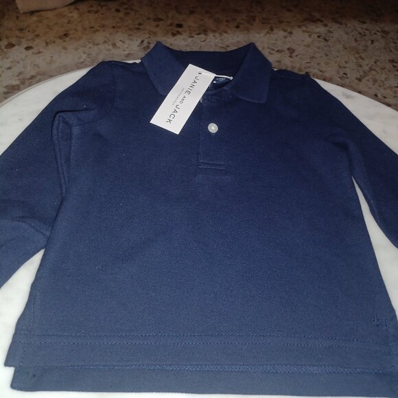 Janie and Jack Baby Polo Shirt 6-12 Months NWT - Picture 1 of 3